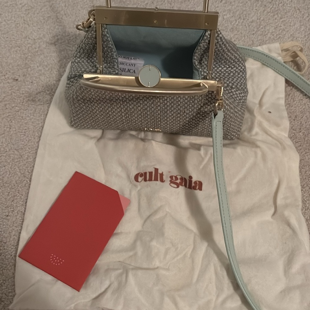 Cult Gaia mint mini retro bag - Picture 4 of 5